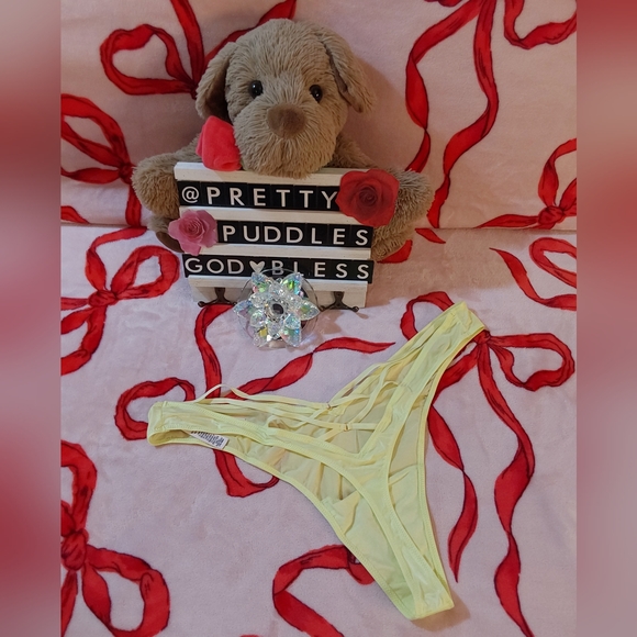 💛 XXL VS Very Sexy Strappy Back High-Leg Thong Panty 💛 - Picture 6 of 16